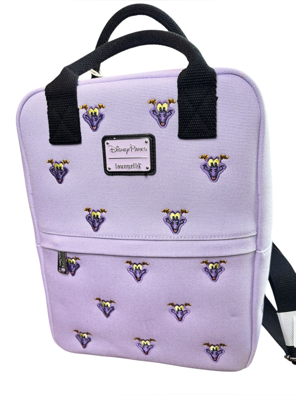 Disney Parks x Loungefly Figment Lavender Mini Backpack NWT EPCOT Excl 12x10x4